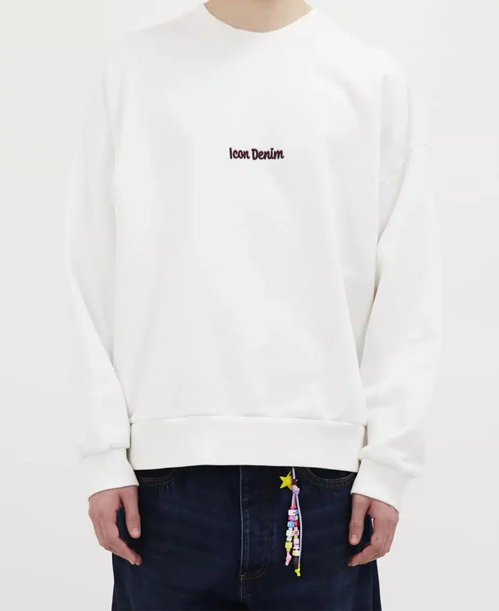 SWEATSHIRT ICON DENIM