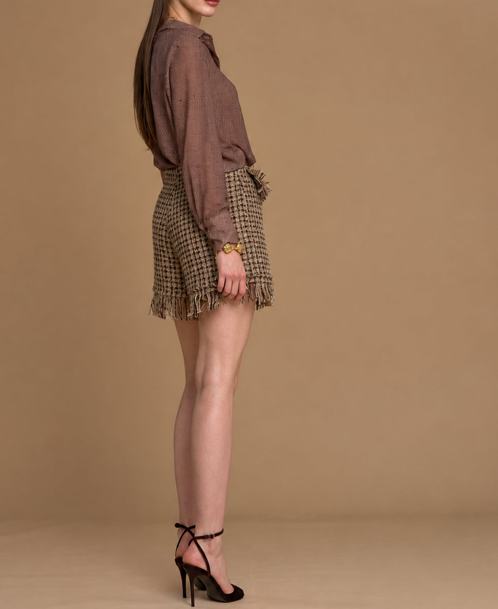 SHORTS BOUCLETTE E FRANGE NO SECRETS