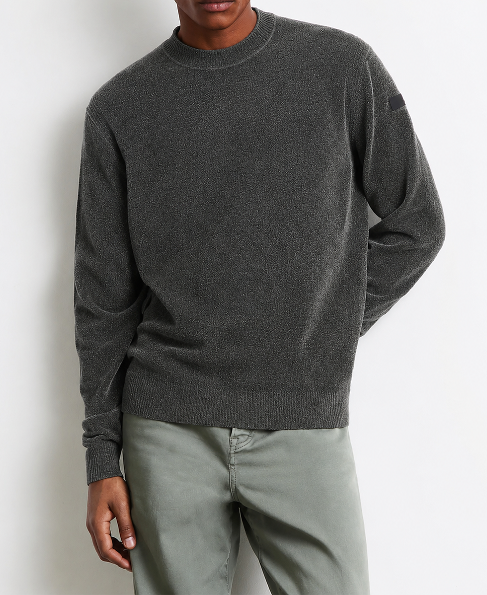 VELVET ROUND KNIT UOMO