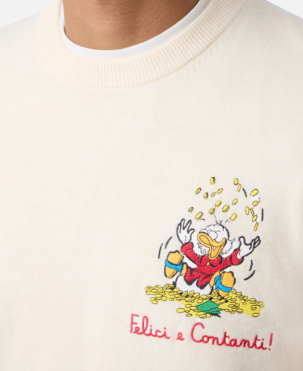 HERON LIGHT EMBRY SWEATER ST.BARTH