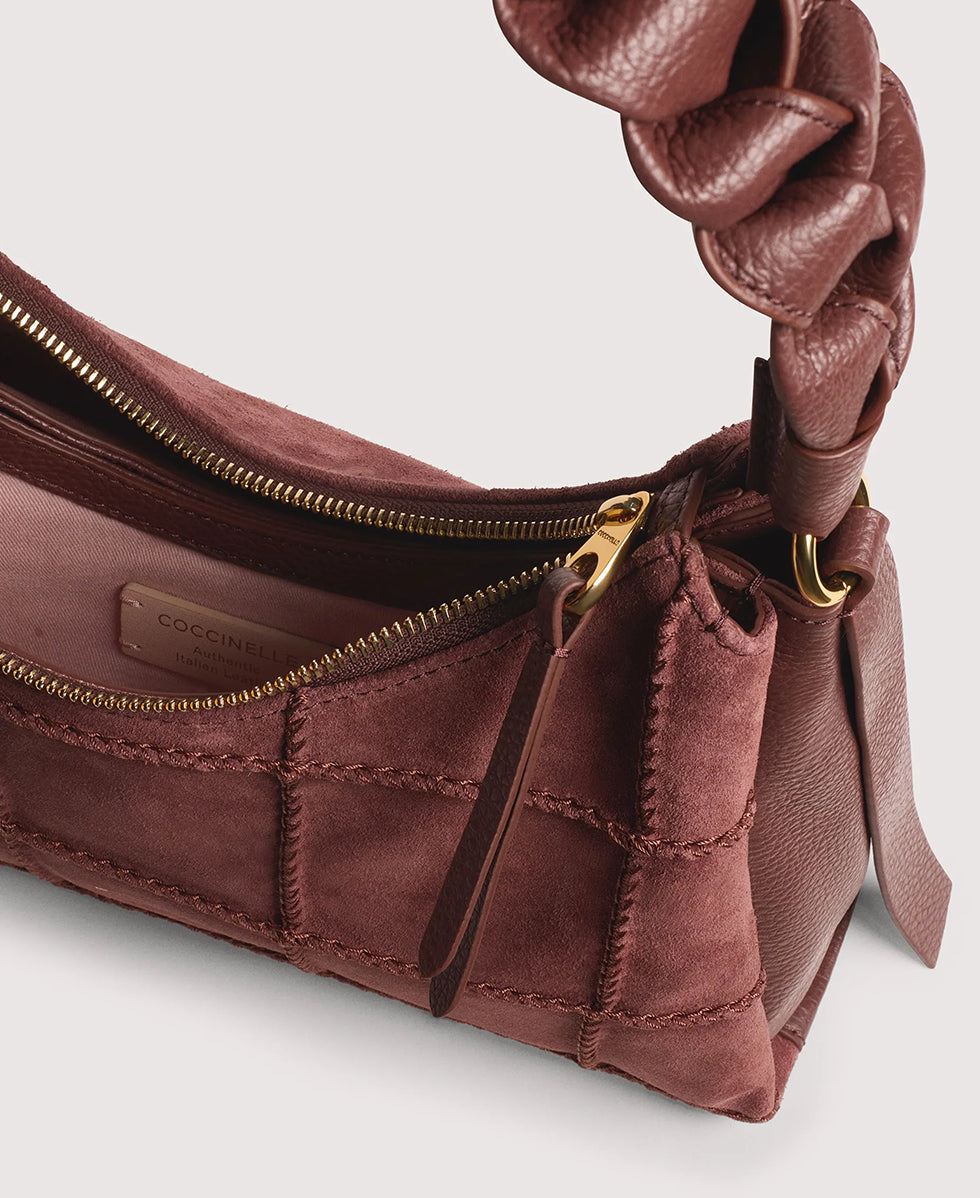 BOHEME CHECK EMBROIDERY BORSA COCCINELLE