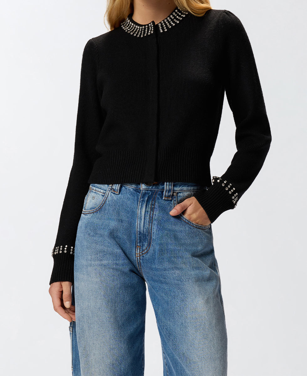 SPEZZINO CARDIGAN PINKO