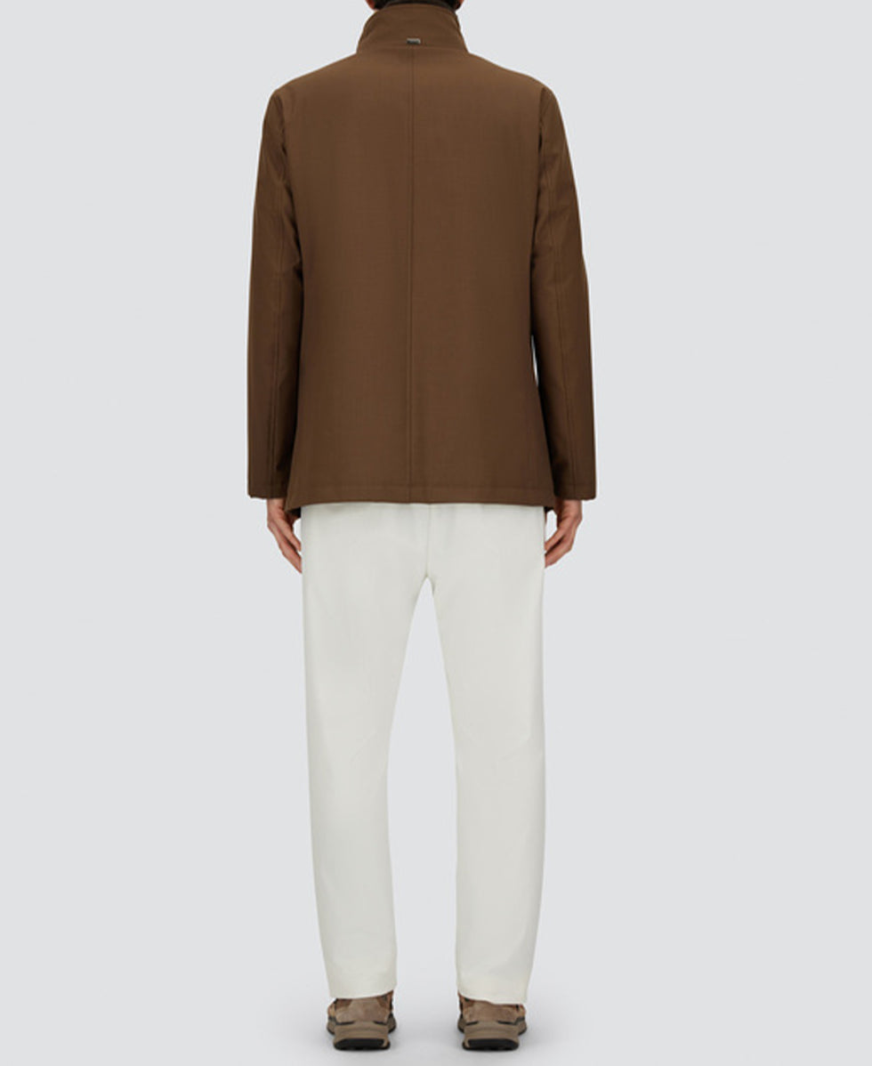 CARCOAT COLLO IN FAUX FUR HERNO