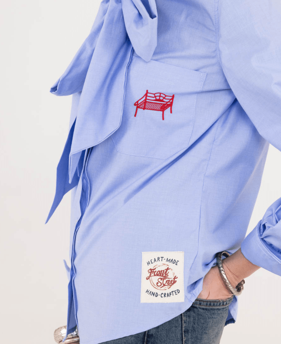 CAMICIA BOW TIE OXFORD FRONT STREET