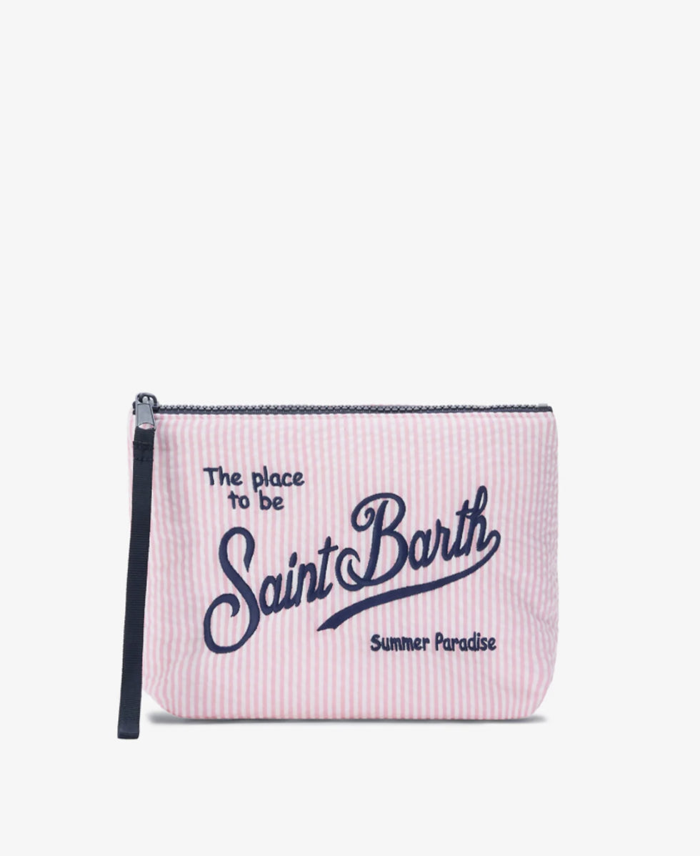 ALINE SEERSUCKER POCHETTE  MC2 ST.BARTH