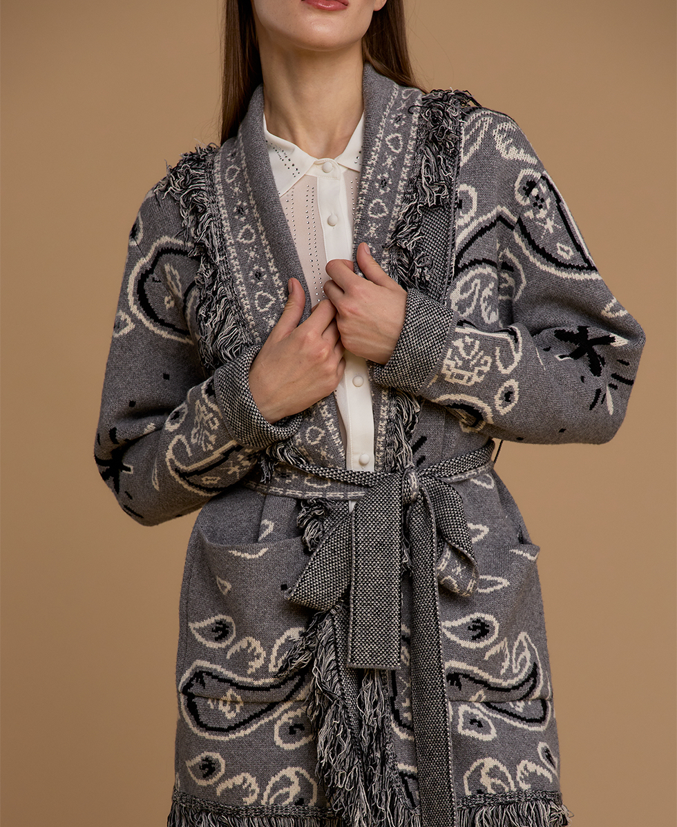 CARDIGAN MAXI BANDANA NO SECRETS