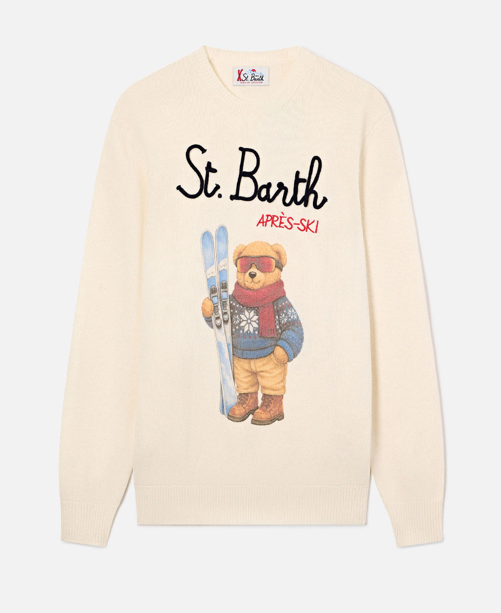HERON PRINT SWEATER ST.BARTH