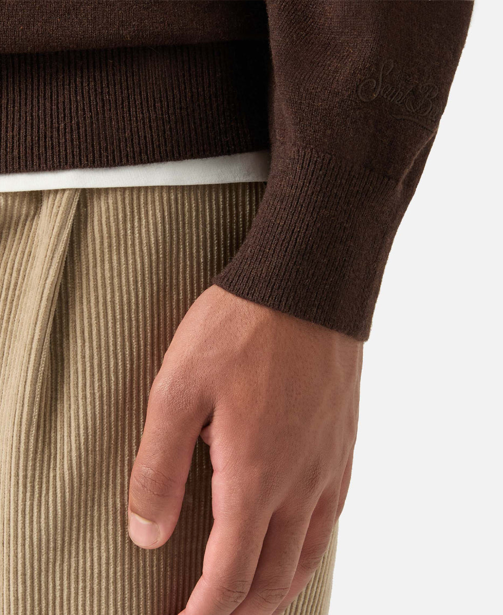 HERON LIGHT EMBRY SWEATER ST.BARTH