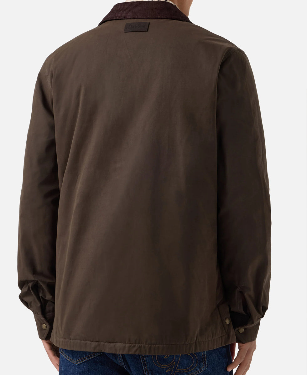 BEXLEY WAX WAXED PADDED JACKET ST.BARTH