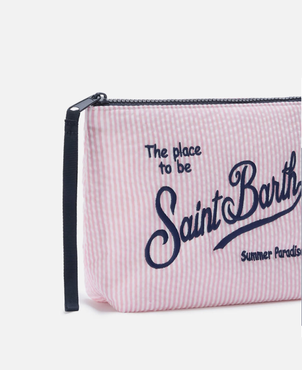 ALINE SEERSUCKER POCHETTE  MC2 ST.BARTH