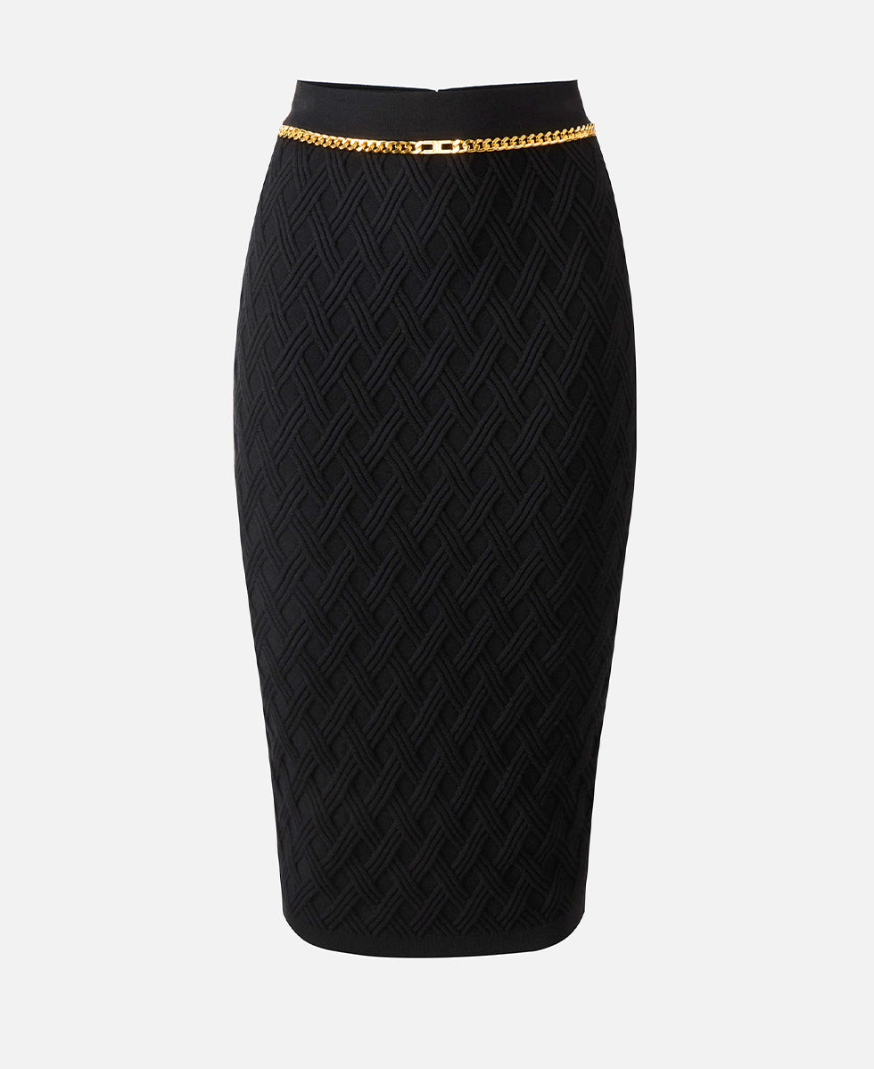 GONNA IN MAGLIA ELISABETTA FRANCHI