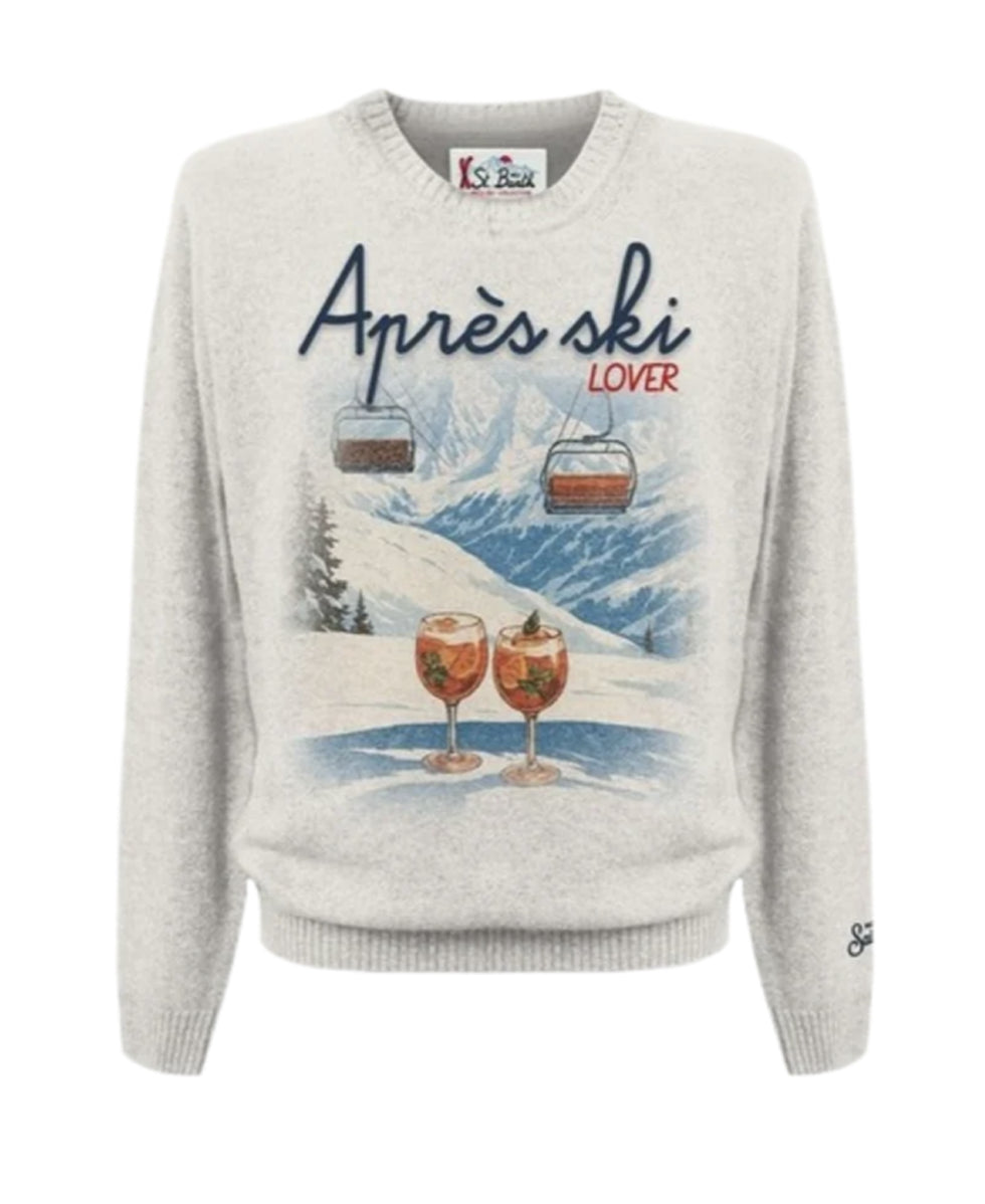 HERON PRINT SWEATER ST.BARTH