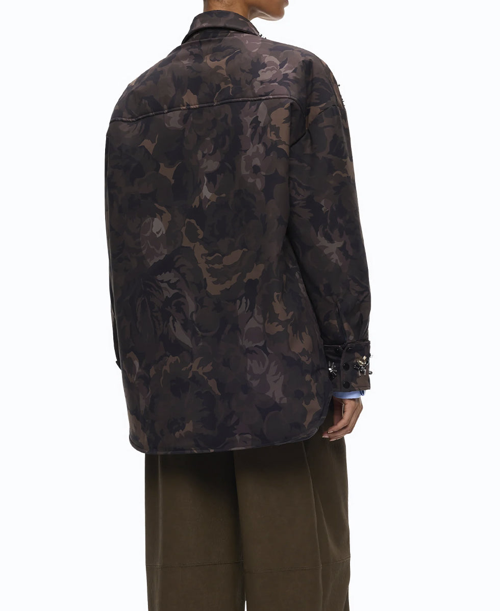 BARENGO OVERSHIRT  PINKO