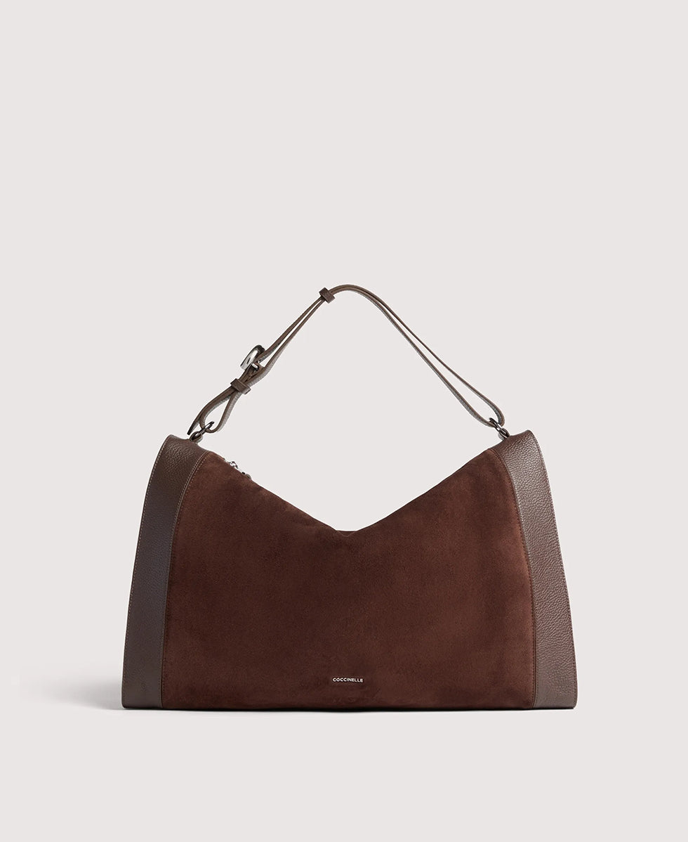 BORSA COCCINELLE ELINOR SUEDE