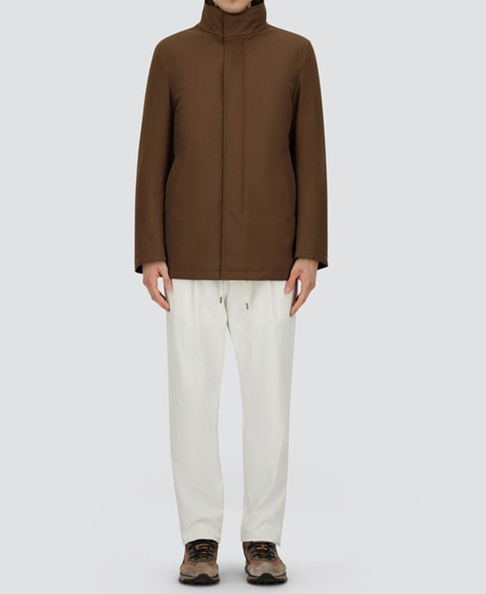 CARCOAT COLLO IN FAUX FUR HERNO