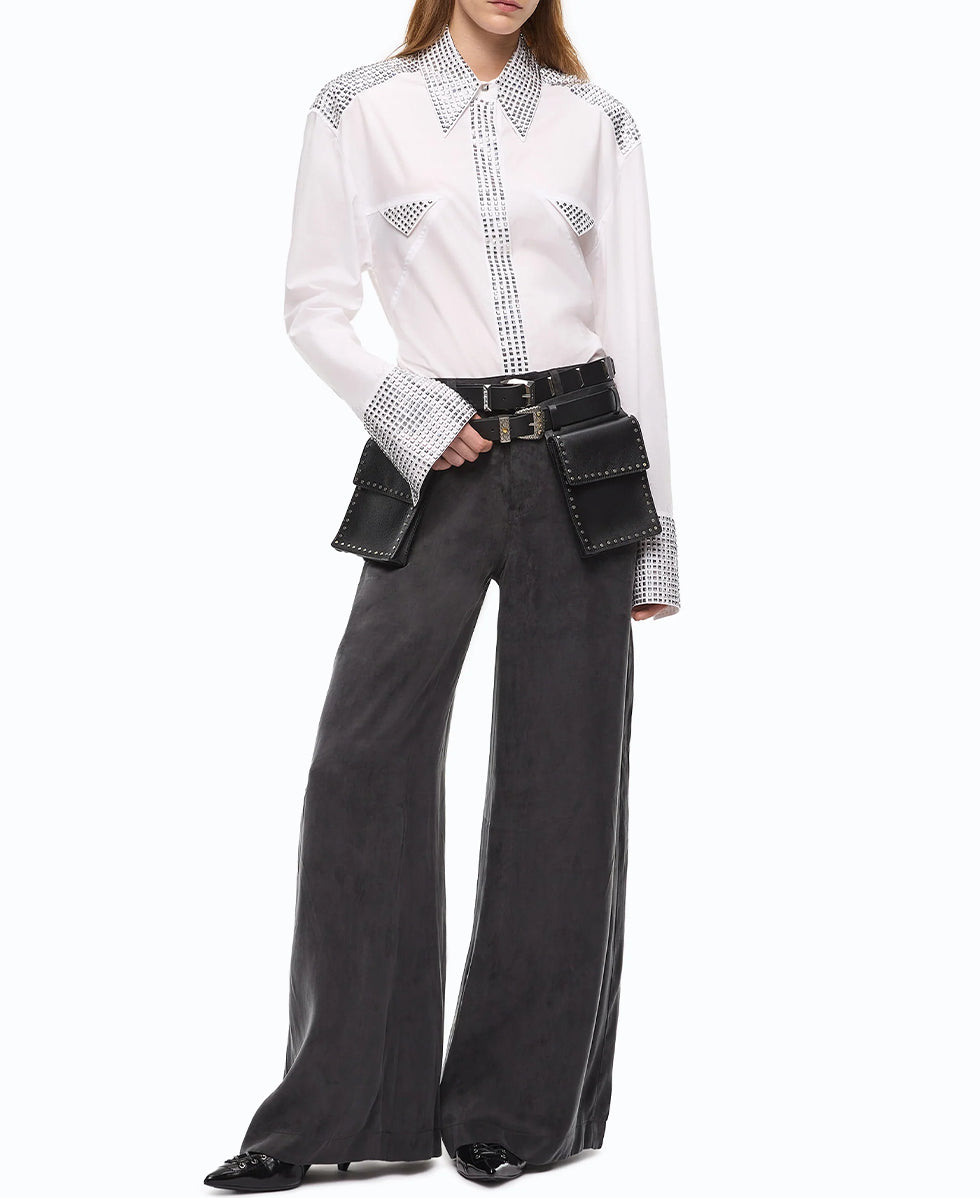 PORTA PANTOLONE TWILL PINKO