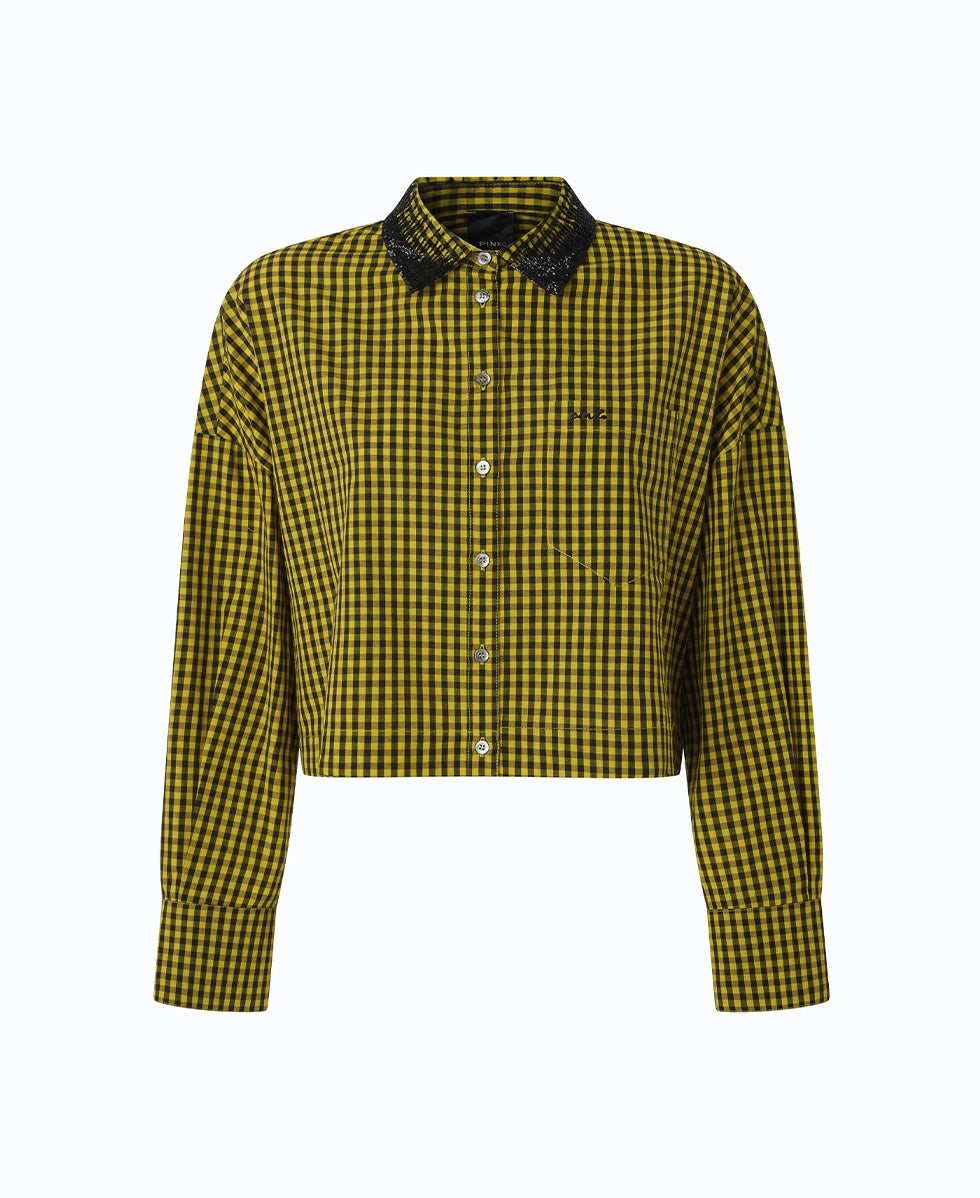 CARNE CAMICIA TINTO FILO PINKO