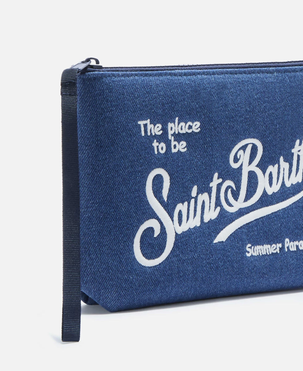 ALINE DENIM POCHETTE MC2 ST.BARTH