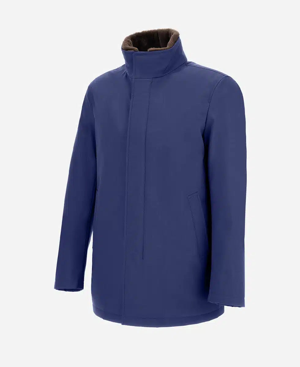 CARCOAT COLLO IN FAUX FUR HERNO
