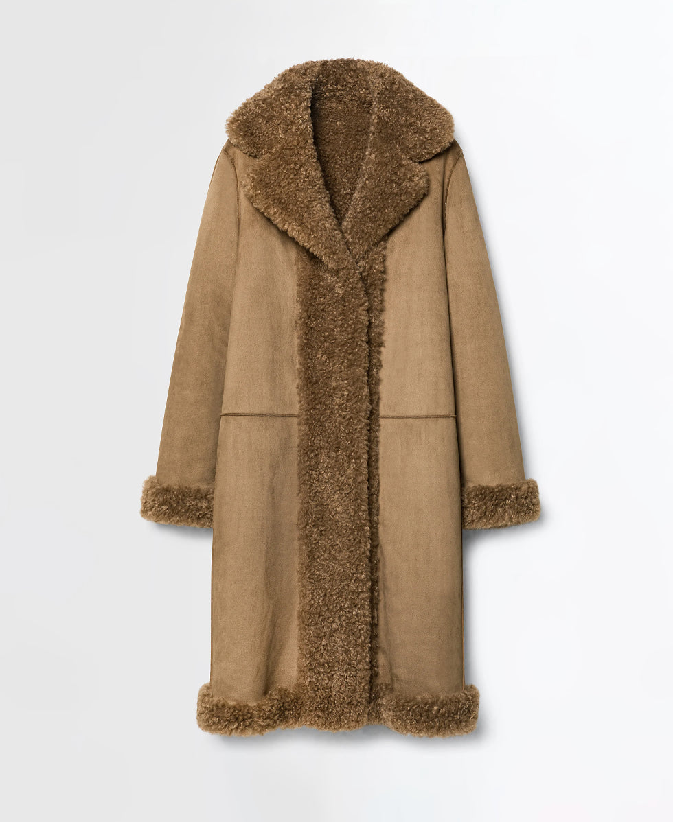 LAMB COAT WOM  RRD