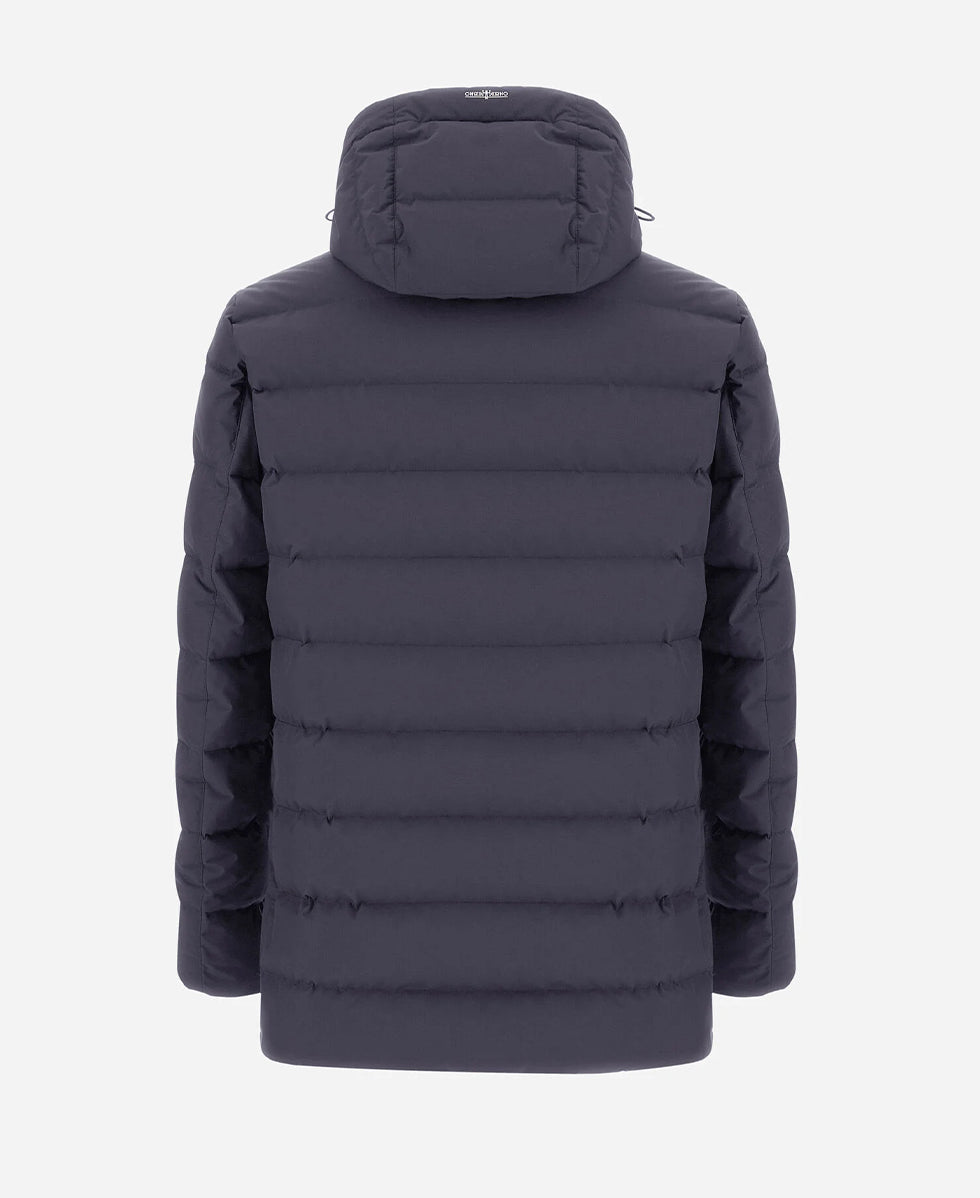 PIUMINO MEDIO CON CAPPUCCIO HERNO