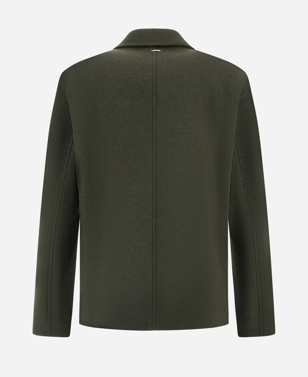 FIELD JACKET CON COLLETTO A CAMI HERNO