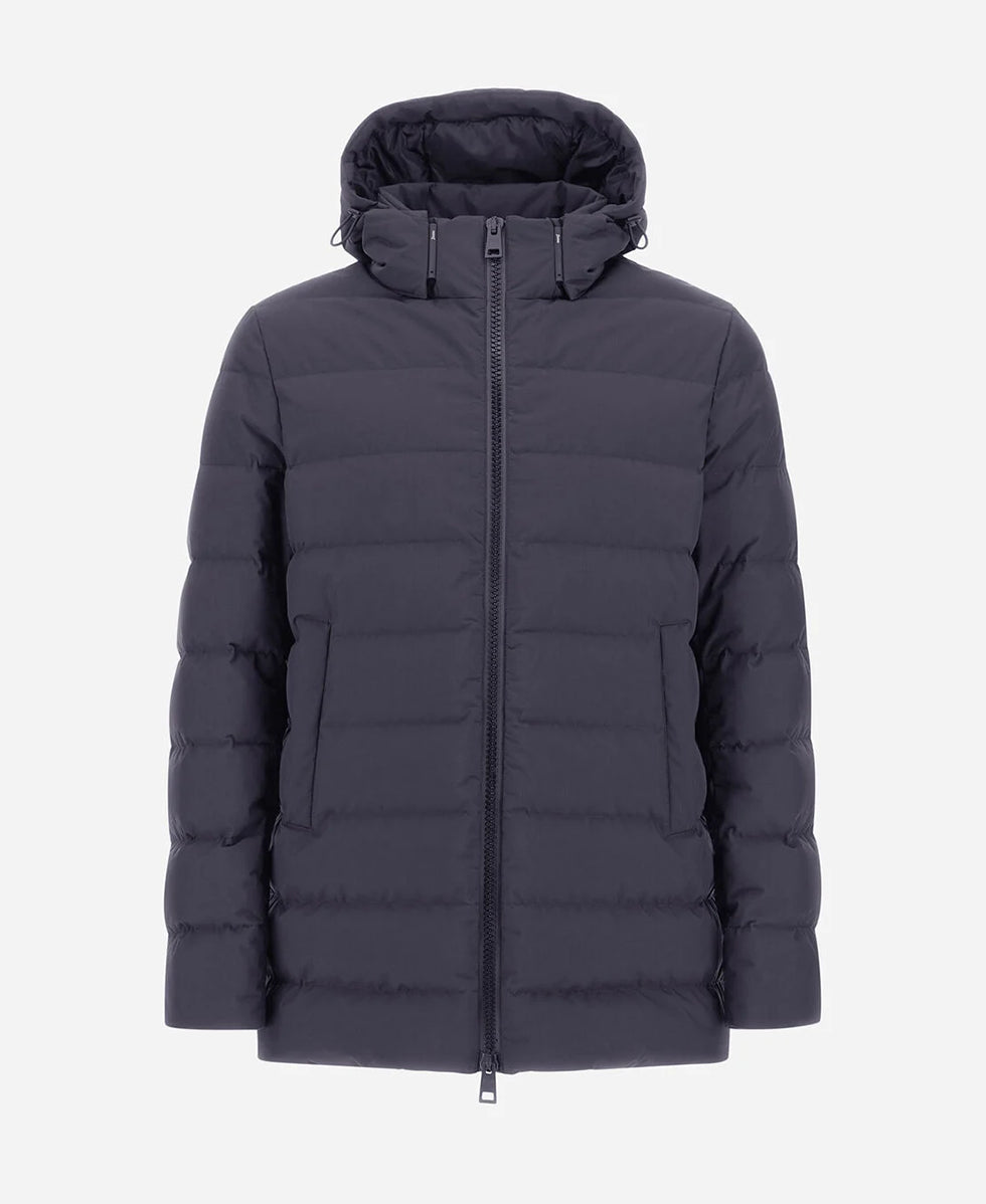 PIUMINO MEDIO CON CAPPUCCIO HERNO