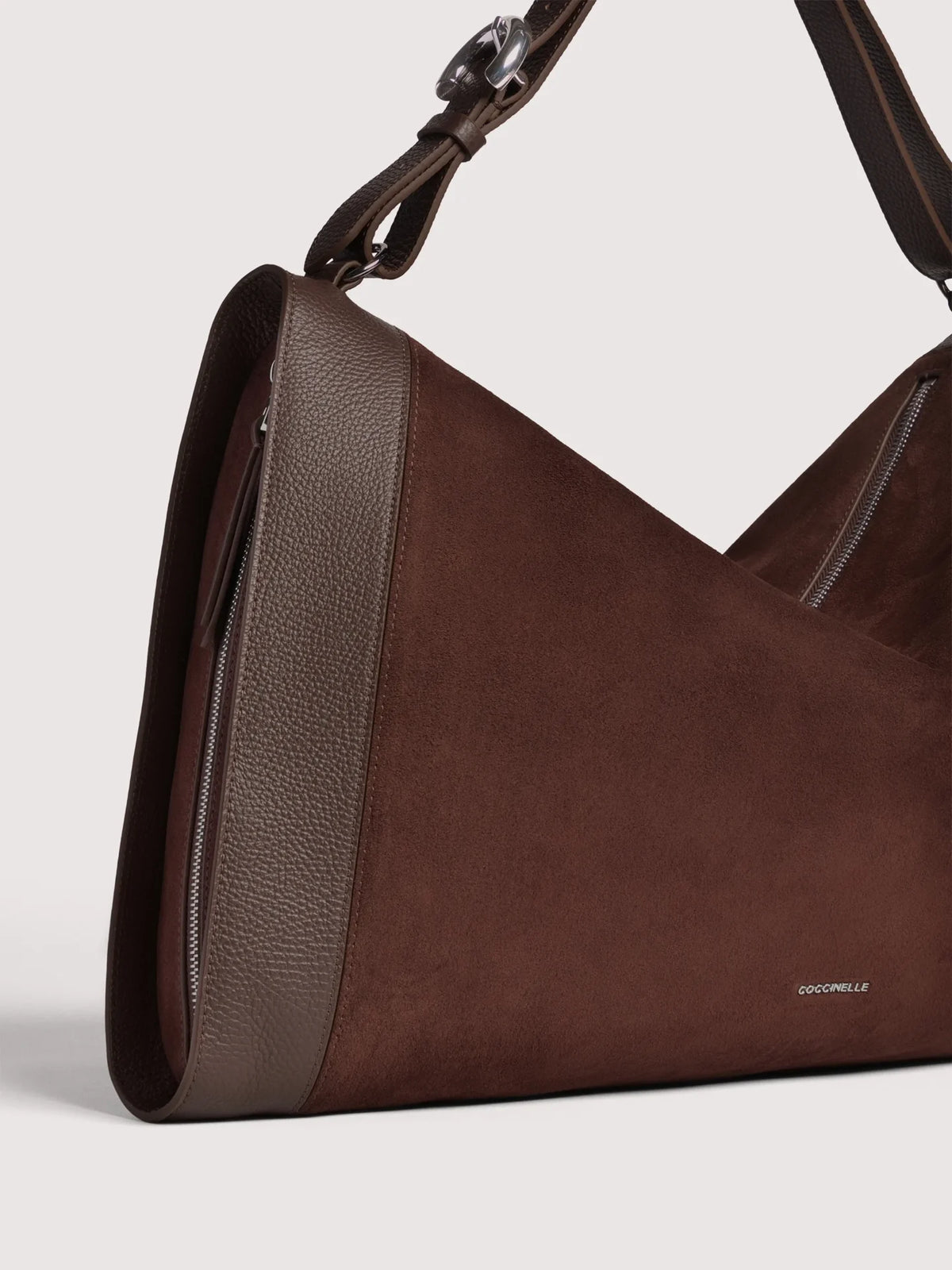 BORSA COCCINELLE ELINOR SUEDE