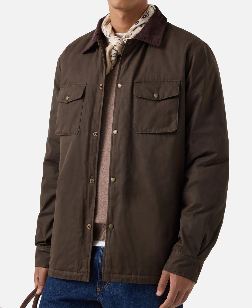 BEXLEY WAX WAXED PADDED JACKET ST.BARTH
