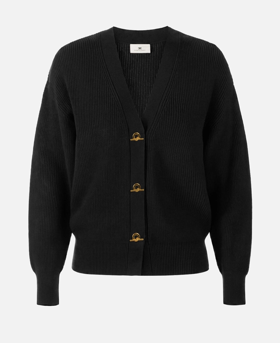 CARDIGAN IN MAGLIA  ELISABETTA FRANCHI PRE-COLL