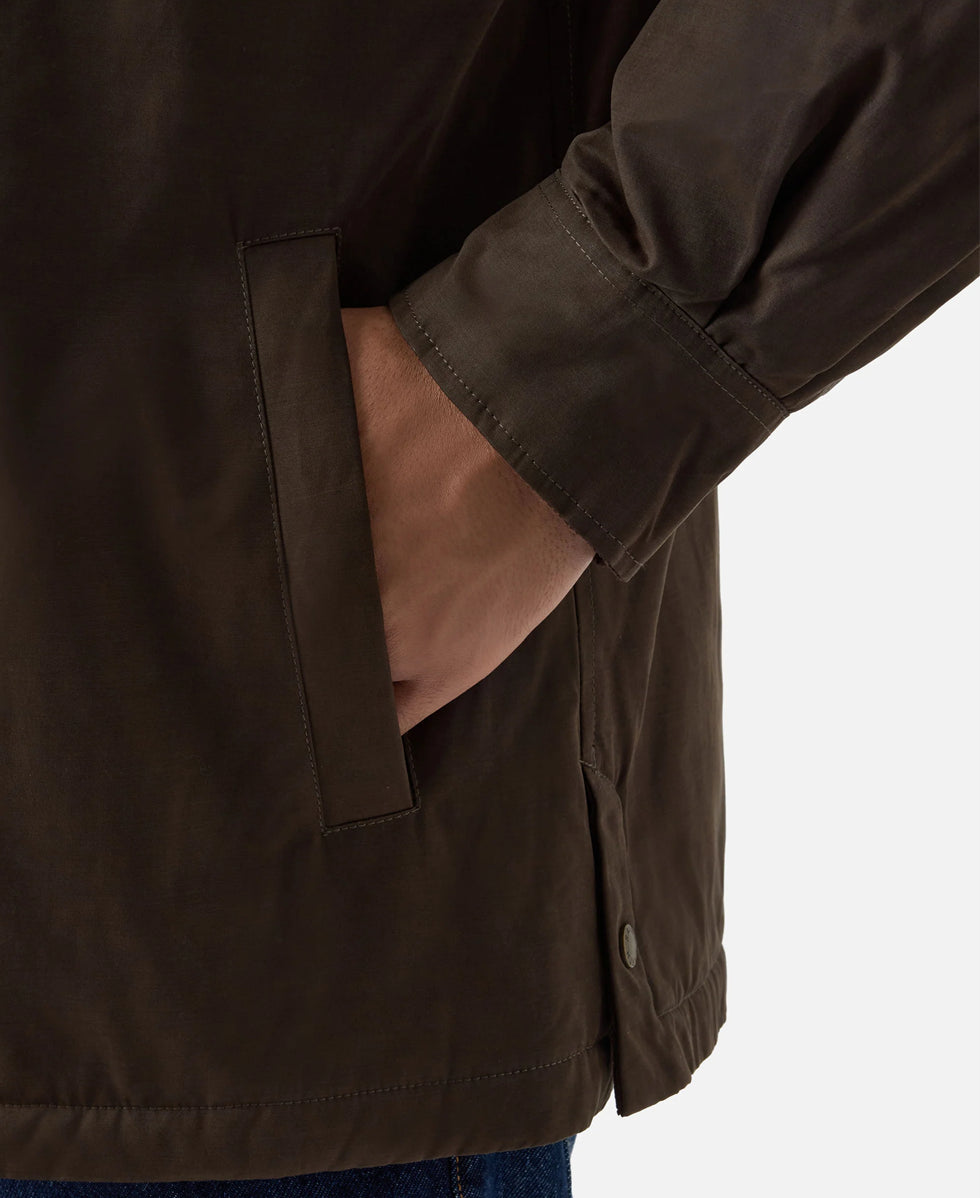 BEXLEY WAX WAXED PADDED JACKET ST.BARTH