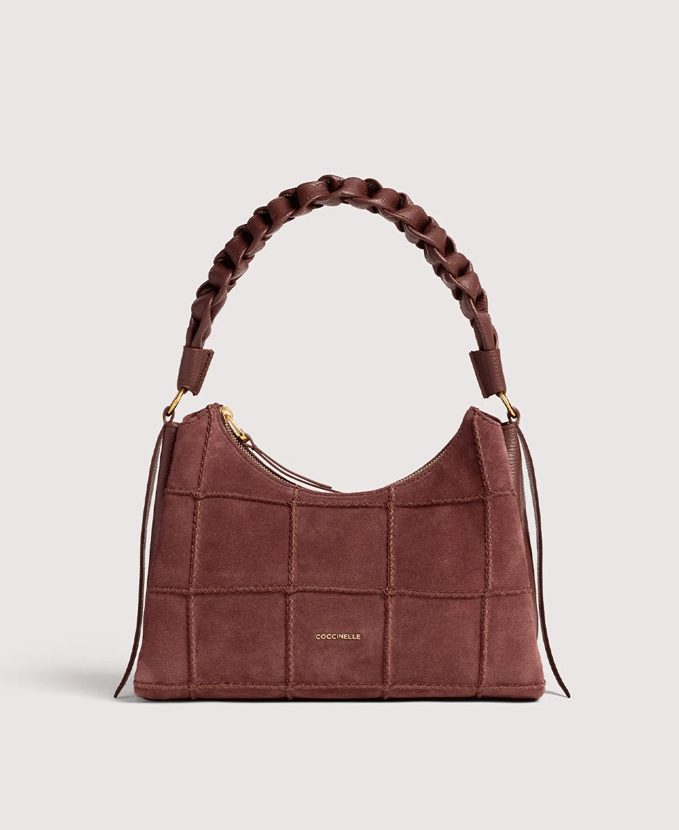 BOHEME CHECK EMBROIDERY BORSA COCCINELLE