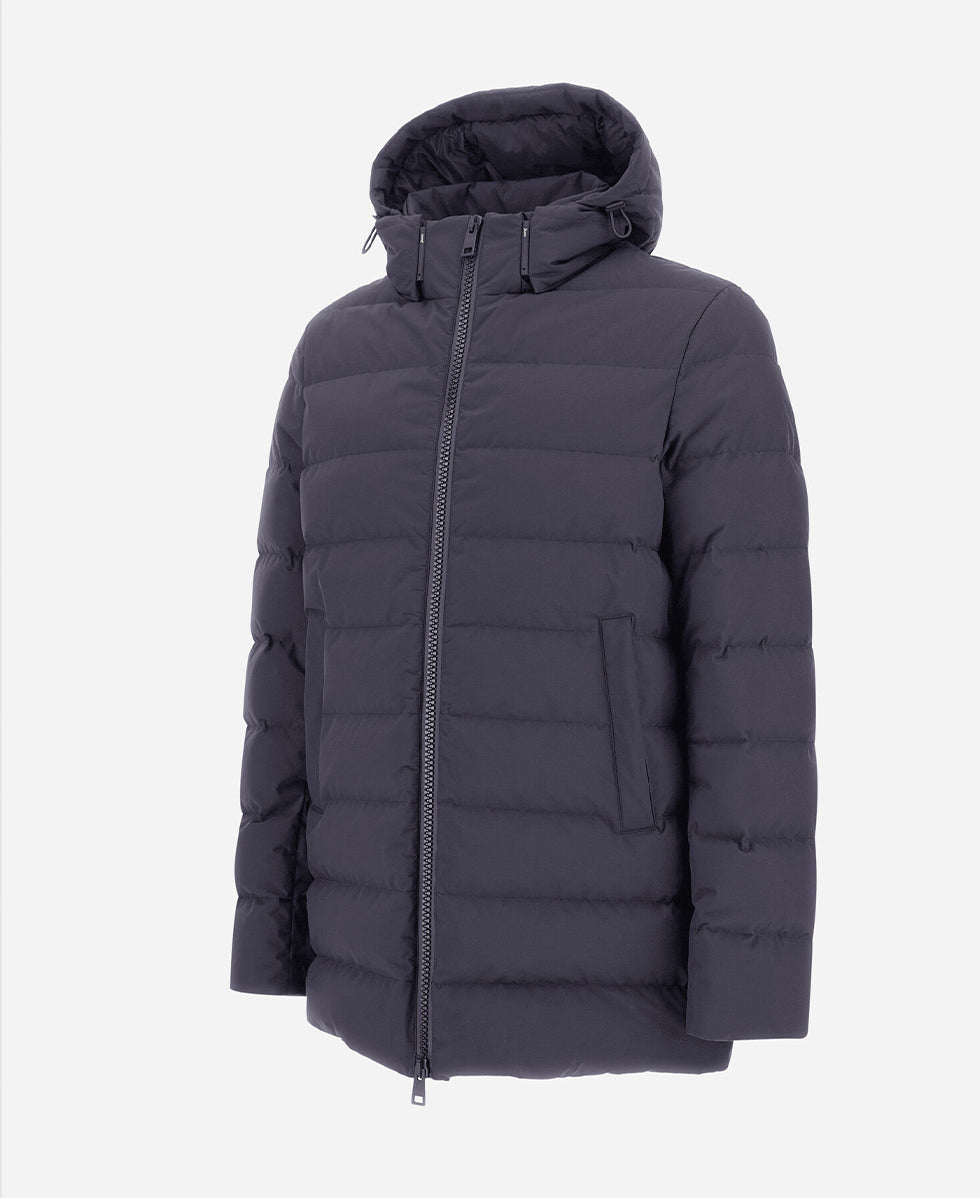 PIUMINO MEDIO CON CAPPUCCIO HERNO