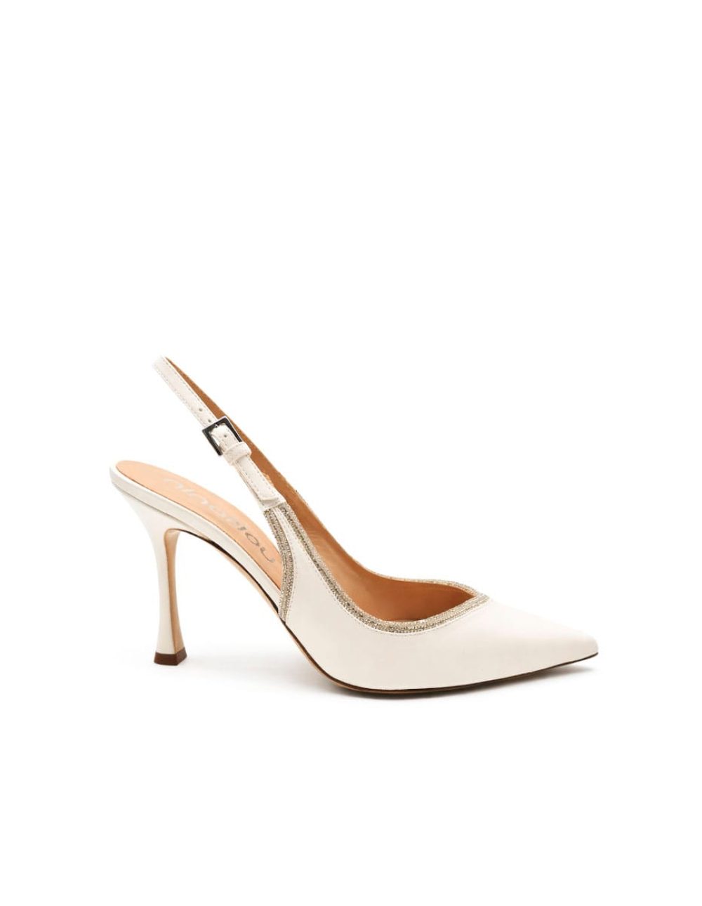 scarpe blanco con brillos 1